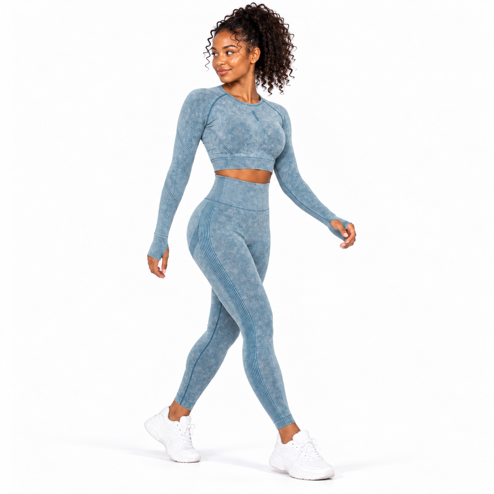 Sculpt Motion Long-Sleeve Set