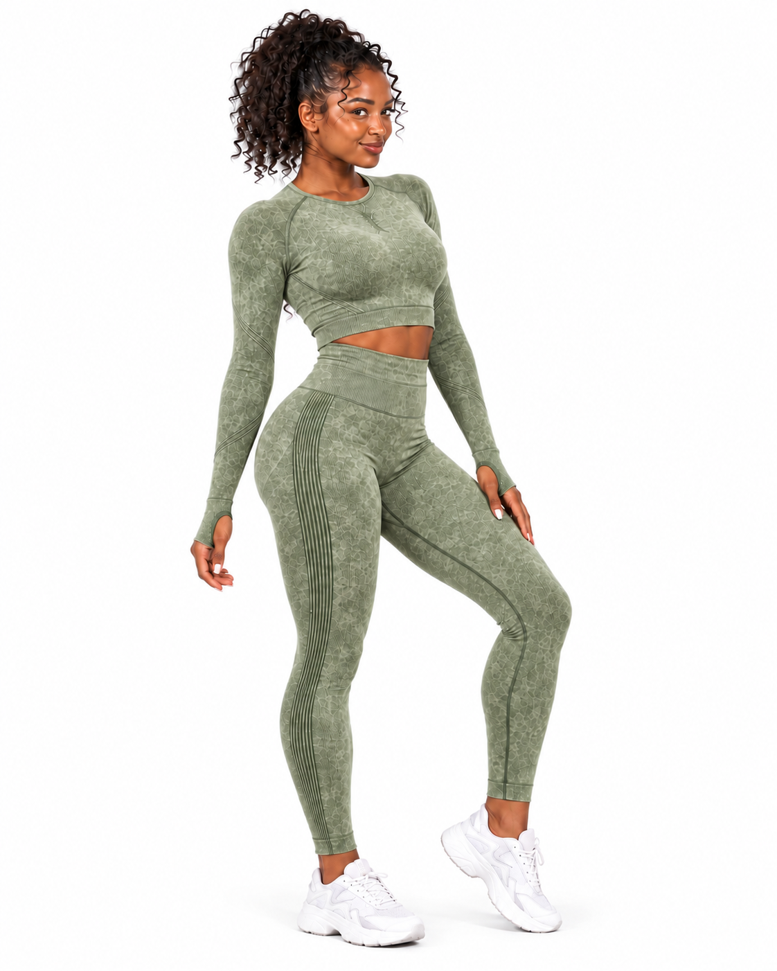 Sculpt Motion Long-Sleeve Set