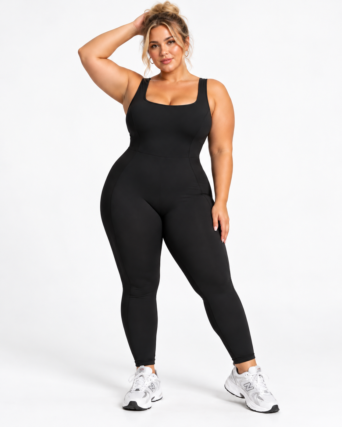 PLUS-SIZE TRAINING UNITARD