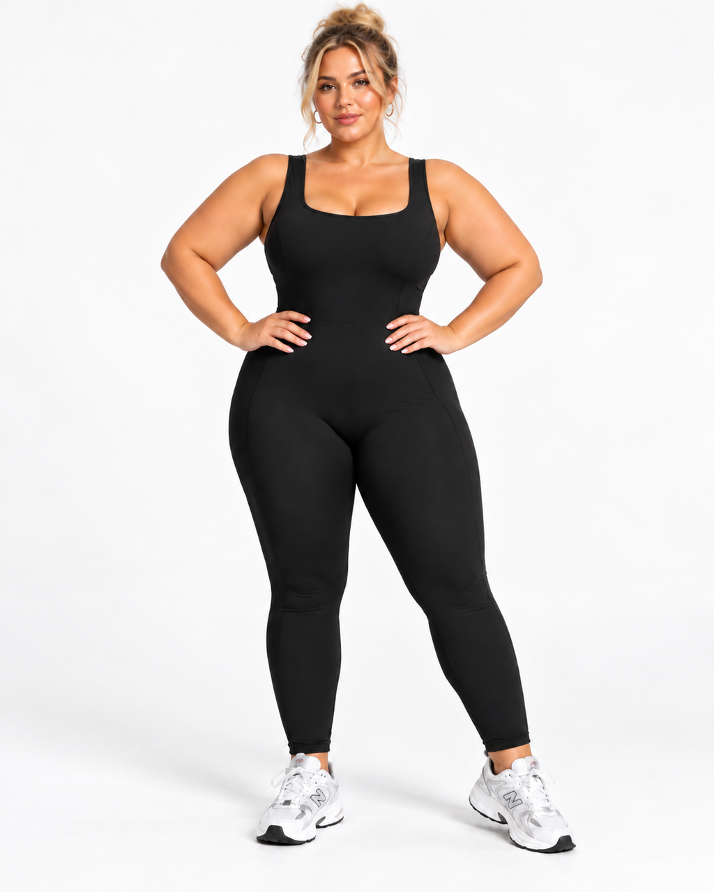 PLUS-SIZE TRAINING UNITARD