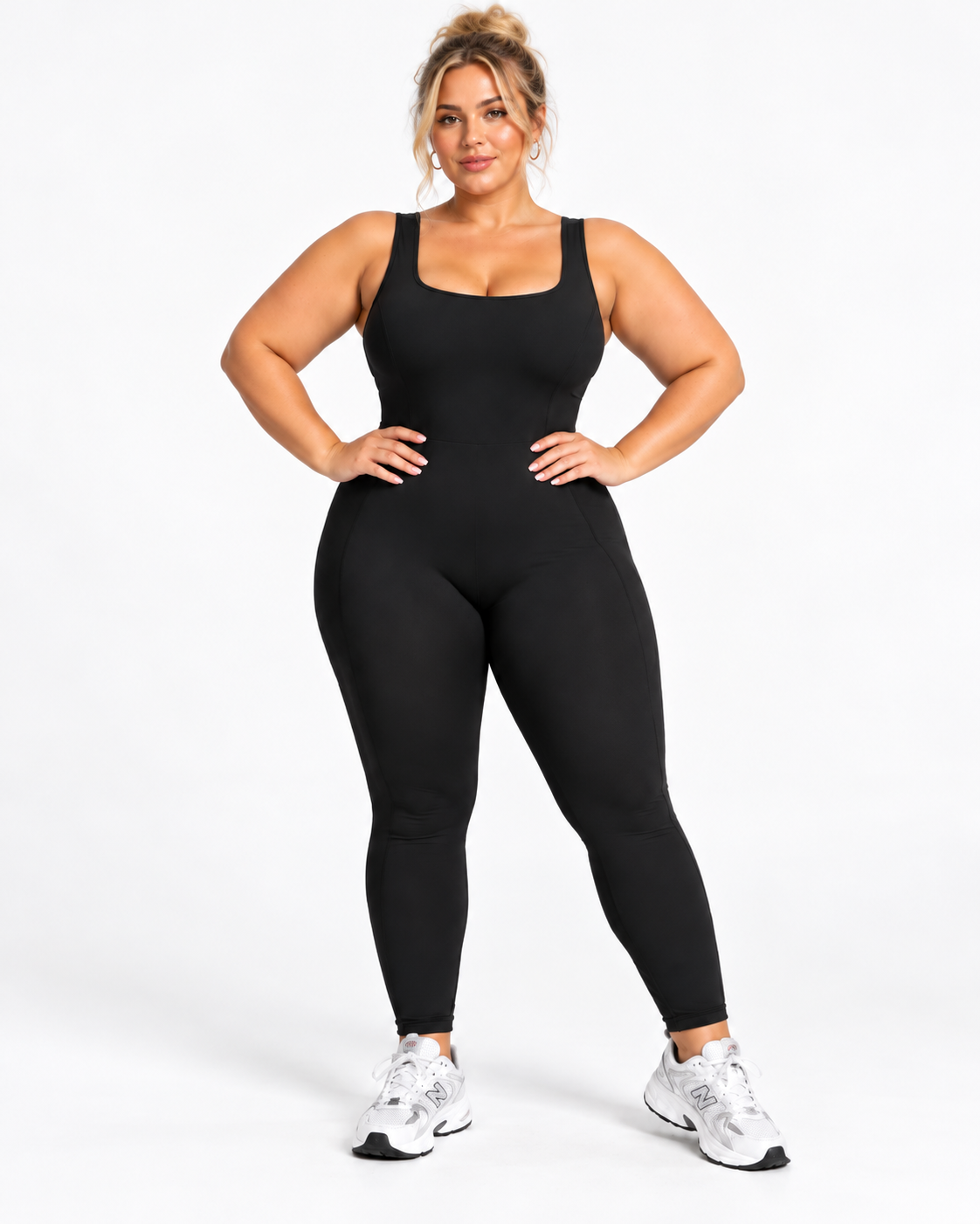 PLUS-SIZE TRAINING UNITARD