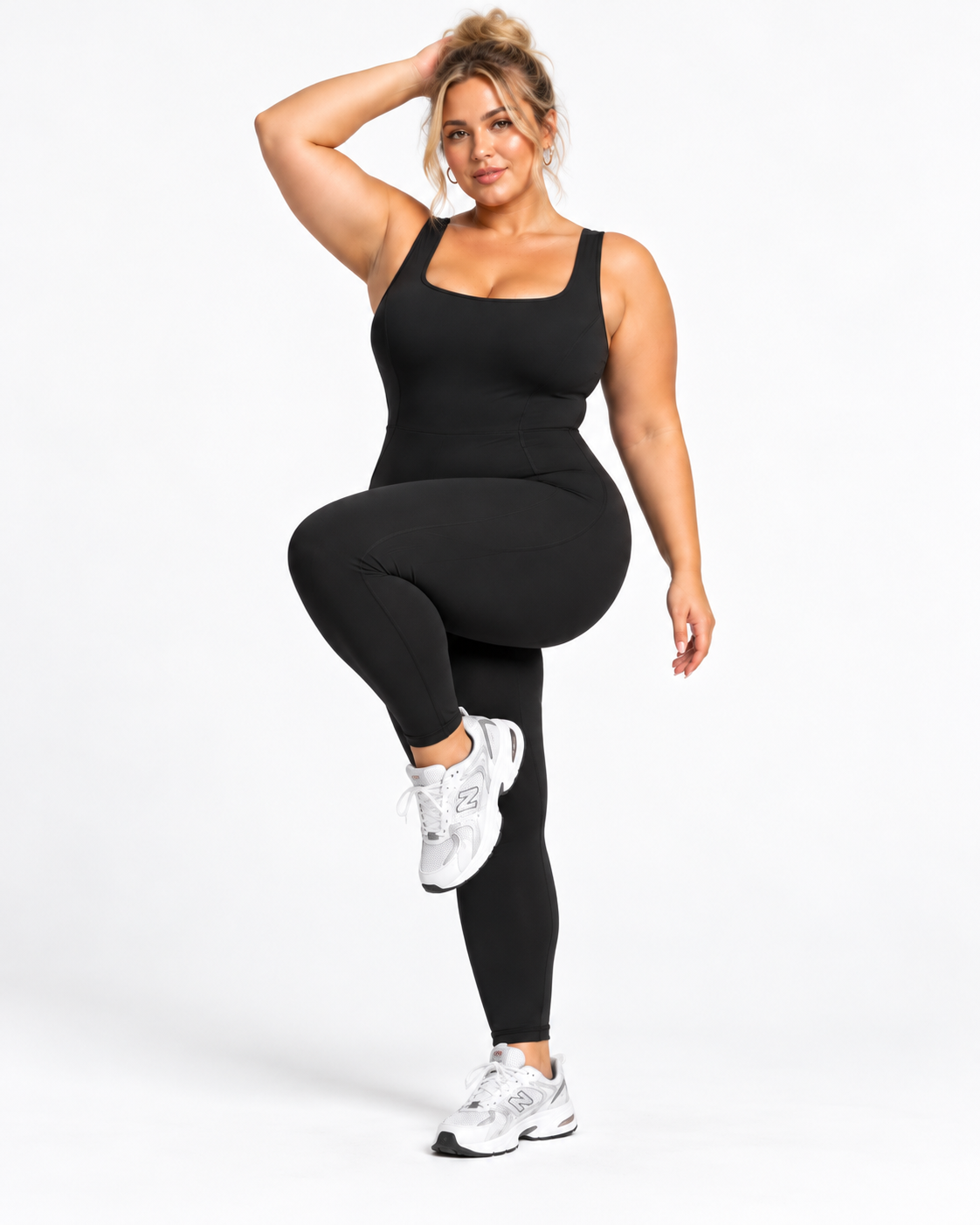 PLUS-SIZE TRAINING UNITARD
