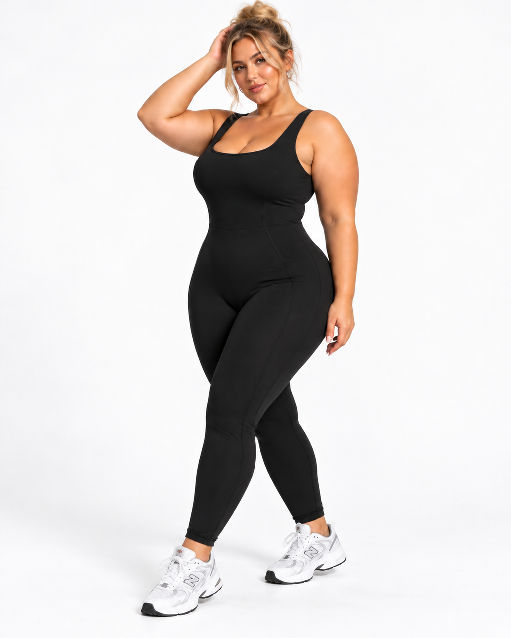 PLUS-SIZE TRAINING UNITARD