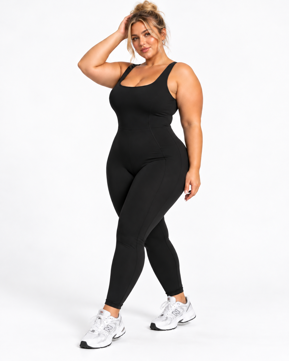PLUS-SIZE TRAINING UNITARD